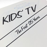 1983 'Kids' TV' by Stuart Fischer Softcover Book