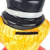 Vintage Ceramic Clown Top Hat Coin Bank