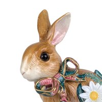 Vintage 1990s Fitz and Floyd Woodland Spring Rabbit Figure