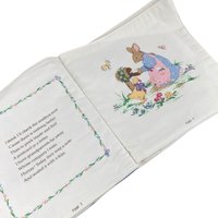 Vintage Cottontail Corner Handmade Soft Cloth Book