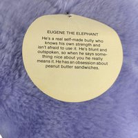 1978 Animal Crackers Eugene the Elephant Plush