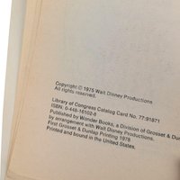 1975 Disney, Snow White and the Seven Dwarfs Book, Softcover