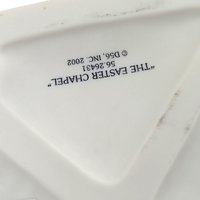 2002 Dept 56 "The Easter Chapel" Porcelain Tealight Holder