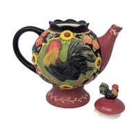 2003 Susan Winget Avignon Morning Teapot and Mug Set