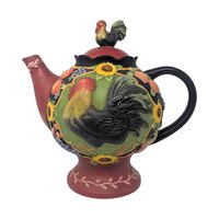 2003 Susan Winget Avignon Morning Teapot and Mug Set