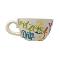 1976 Pop Chips Handpainted Ceramic Mug