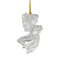 Vintage Gorham Lead Crystal Angel Ornament