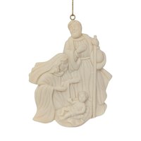 1997 Avon Seasons Joy Angel & Nativity Ornament Set