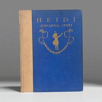 1919 Heidi by Johanna Spyri, Hardcover Book