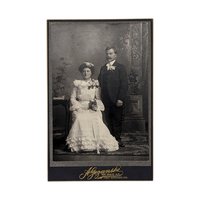 Antique A. Gozanski Cabinet Card Photo Set