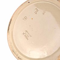 Vintage West German Ceramic Lidded Storage Jar