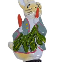 Vintage Enamel Rabbit Brooch