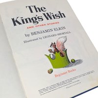 1960 "The King's Wish" by Benjamin Elkin Hardcover Book