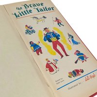 1963 "The Brave Little Tailor" by Dolli Tingle Hardcover Book
