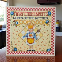 1998 "Queen of the Kitchen" by Mary Engelbreit Hardcover Cookbook