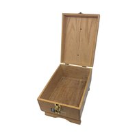 Vintage Esquire Wooden Shoe Care Chest