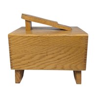 Vintage Esquire Wooden Shoe Care Chest