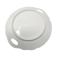 Vintage Handled Ceramic Floral Serving Plate