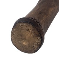 Vintage Hand-Carved Wooden Madonna and Child