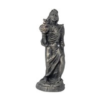 Vintage Michael Ricker Pewter Female Form Figurine