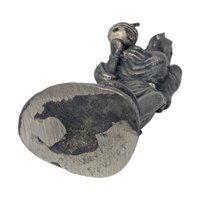 Vintage Michael Ricker Pewter Female Form Figurine