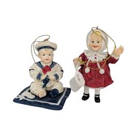 Vintage Ashton Drake Resin Baby Ornament Set of 12