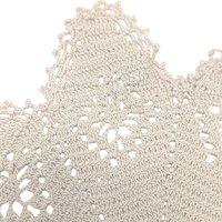 Vintage Star Crochet Doily Set