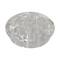 Vintage Viking Glass Ruby Red Flowerite Flower Frog