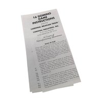 1996 Cardinal Double Six Dominoes Set