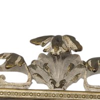 Large Antique Mirrored Gallery Tray