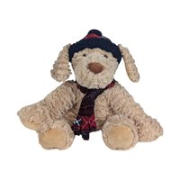 Vintage Festive Animal Trio - Reindeer, Bear, & Dog