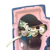 Vintage Hand Painted Haunted House