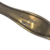 Vintage Brass Fleur-de-lis Cabinet Pulls