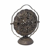 Vintage 3-Tier Filigree Metal Server