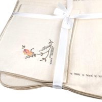 Vintage Bucilla 8-Piece Placemat and Napkin Set