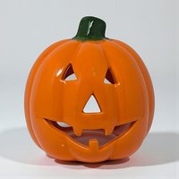2004 Target Jack O' Lantern Ceramic Tealight Holder