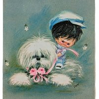 1960s Sassy Ones Greeting Cards with Original Box