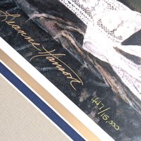 Signed Leanne Hanson 'Les Fleurs Classiques I' Floral Print