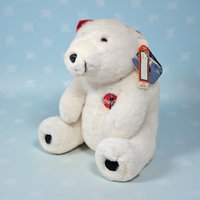 1990s Coca-Cola Plush Polar Bear with Tags