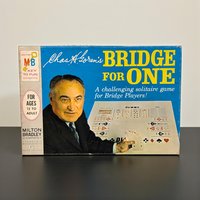 1967 Chas H. Goren's Bridge for One Milton Bradley Solitaire Card Game