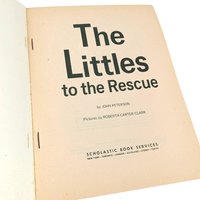 1974 The Littles to the Rescue Scholastic Softcover Book