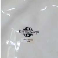 Fitz and Floyd Snowy Woods Santa Wall Plate