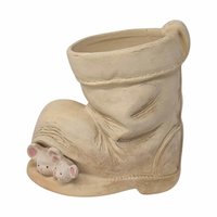 JCCI Vintage Mouse and Boot Planter