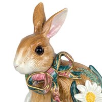 Vintage 1990s Fitz and Floyd Woodland Spring Rabbit Figure