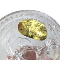 Vintage K's Collection Clear Glass Cherub Taper Candle Holders