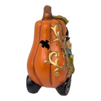 Vintage Ceramic Halloween Pumpkin Coach