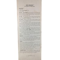 1968 'Five Straight' Pegboard Strategy Game