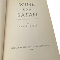 1949 Wine of Satan by Laverne Gay