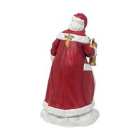 1995 Avon Santa With Child Porcelain Figurine