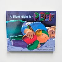 1998 A Silent Night for Peef Hardcover Children's Book